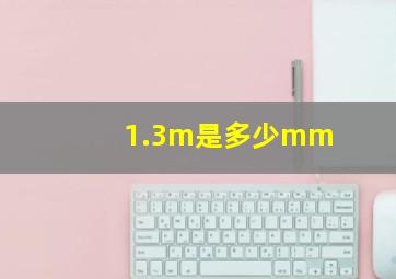 1.3m是多少mm