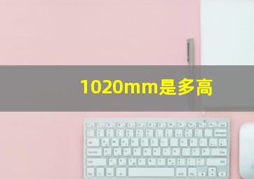 1020mm是多高