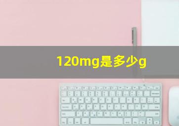 120mg是多少g