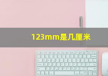 123mm是几厘米