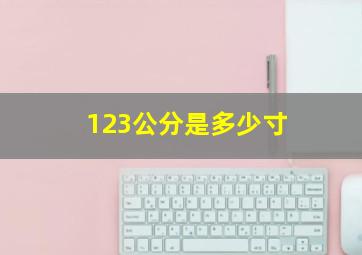 123公分是多少寸