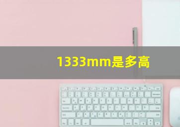 1333mm是多高