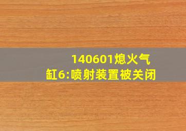 140601熄火气缸6:喷射装置被关闭