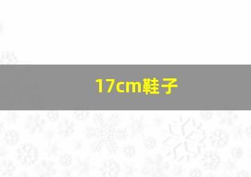 17cm鞋子