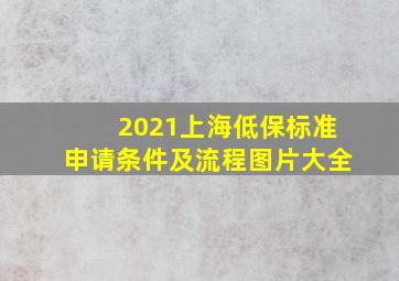 2021上海低保标准申请条件及流程图片大全