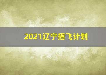 2021辽宁招飞计划