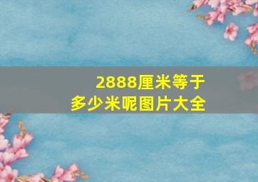 2888厘米等于多少米呢图片大全