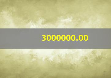 3000000.00