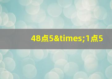 48点5×1点5