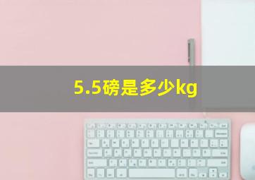 5.5磅是多少kg