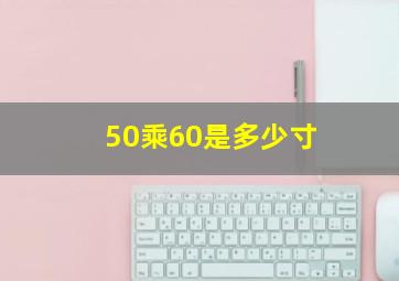 50乘60是多少寸