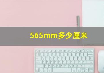 565mm多少厘米