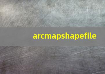 arcmapshapefile