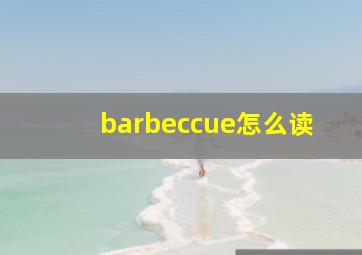 barbeccue怎么读