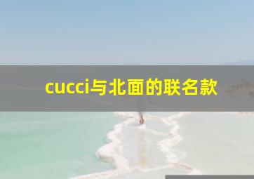 cucci与北面的联名款