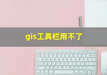 gis工具栏用不了