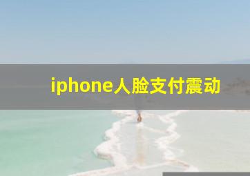 iphone人脸支付震动