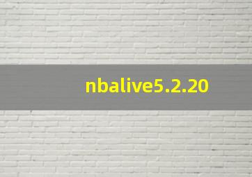 nbalive5.2.20