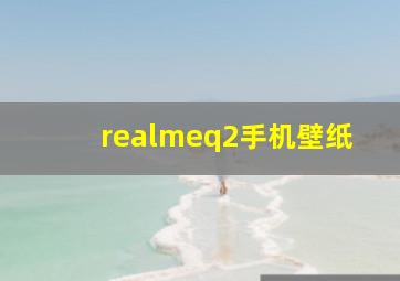 realmeq2手机壁纸