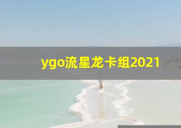 ygo流星龙卡组2021