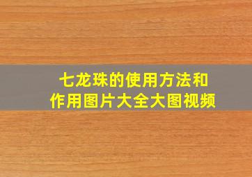 七龙珠的使用方法和作用图片大全大图视频