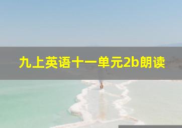 九上英语十一单元2b朗读