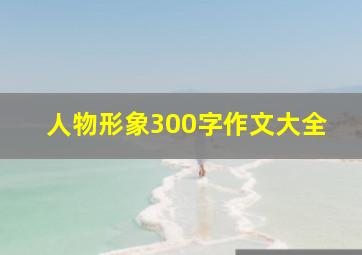 人物形象300字作文大全