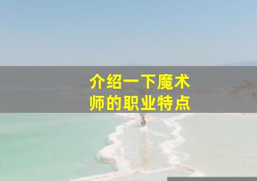 介绍一下魔术师的职业特点