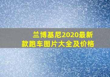 兰博基尼2020最新款跑车图片大全及价格