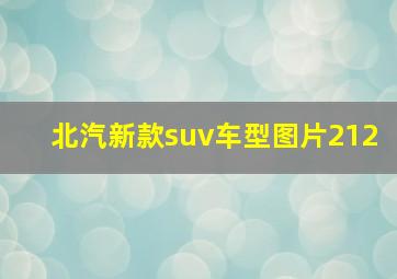 北汽新款suv车型图片212