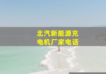 北汽新能源充电机厂家电话