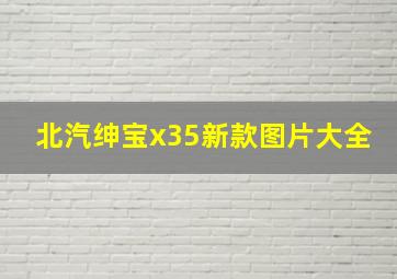 北汽绅宝x35新款图片大全