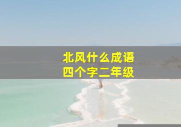 北风什么成语四个字二年级