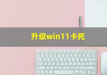 升级win11卡死