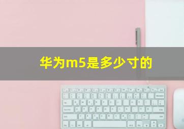 华为m5是多少寸的