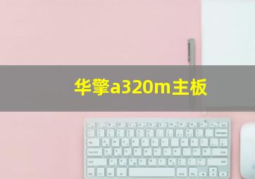 华擎a320m主板