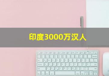 印度3000万汉人