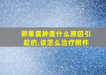 卵巢囊肿是什么原因引起的,该怎么治疗附件