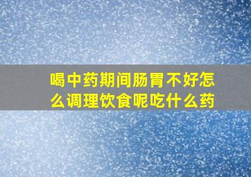 喝中药期间肠胃不好怎么调理饮食呢吃什么药