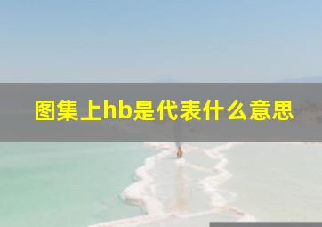 图集上hb是代表什么意思