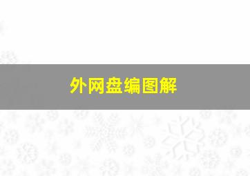 外网盘编图解