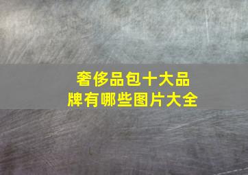 奢侈品包十大品牌有哪些图片大全