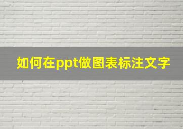 如何在ppt做图表标注文字