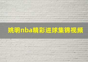 姚明nba精彩进球集锦视频