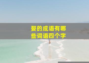 娶的成语有哪些词语四个字