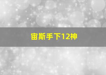 宙斯手下12神