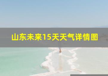 山东未来15天天气详情图