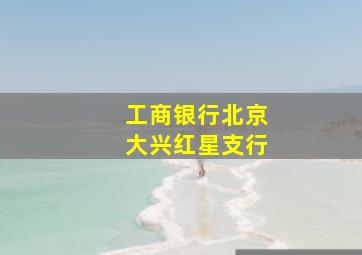 工商银行北京大兴红星支行