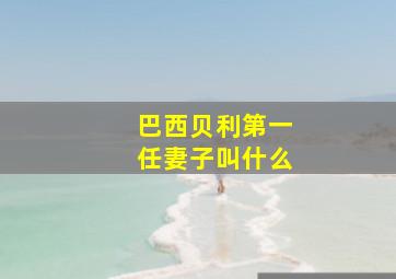 巴西贝利第一任妻子叫什么