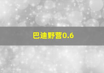 巴迪野营0.6